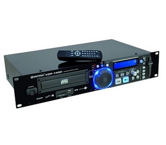  CD/MP3/SD/USB  OMNITRONIC XDP-1400