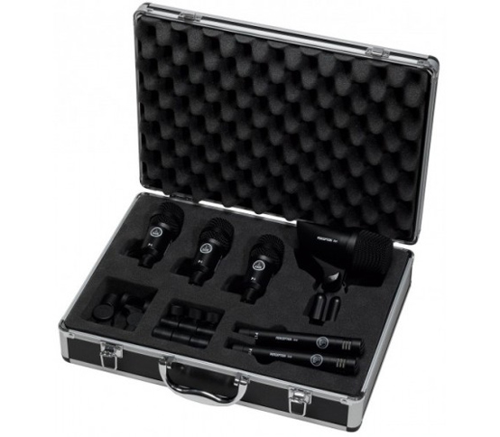 Комплект микрофонов Perception для ударных инструментов AKG DRUMSET SESSION I