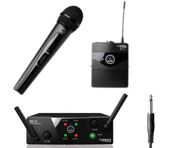 Радиосистема с ручным и поясным передатчиками AKG WMS40 Mini2 Mix Set BD US45AC