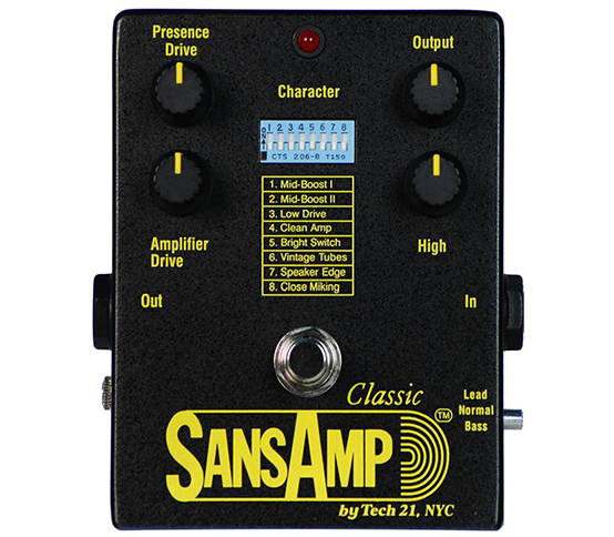 ������ �������� �������� ��������� ������ TECH 21 SansAmp Classic Original � ��������� 