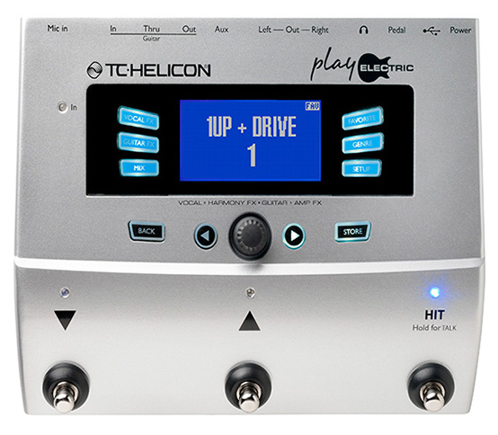Процессор эффектов для вокала и акустической гитары TC HELICON PLAY ELECTRIC