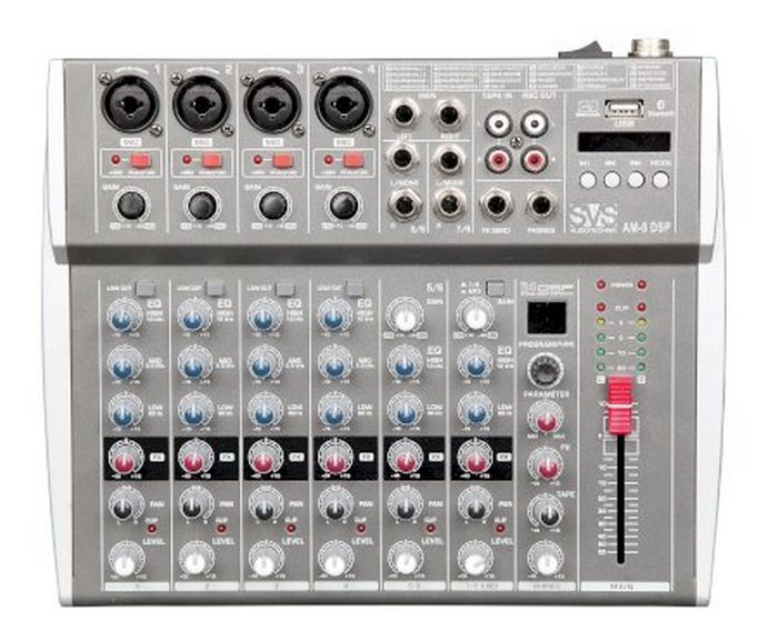 Микшерный пульт SVS Audiotechnik mixers AM-8 DSP