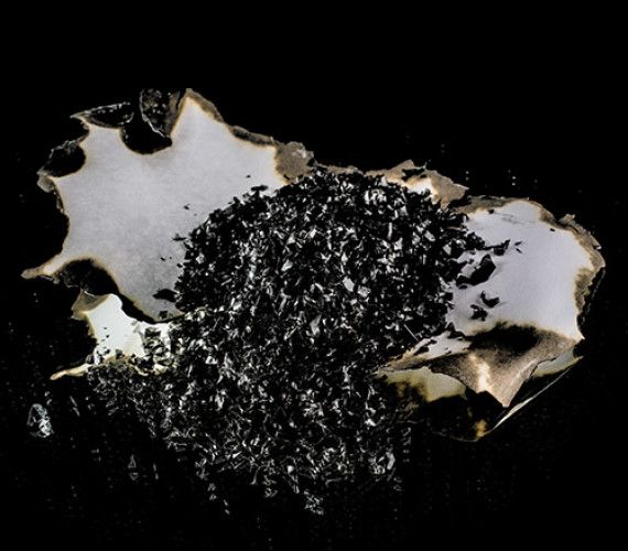 Искусственный пепел "Decor-Color" (черный) 1кг
