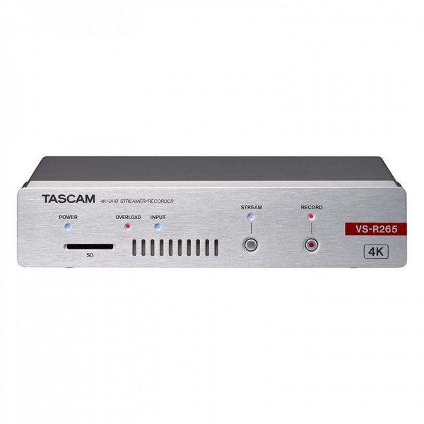 Видеостример/рекордер 4K/UHD TASCAM VS-R265
