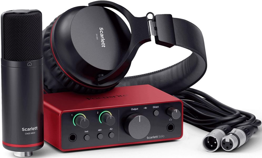   FOCUSRITE Scarlett Solo Studio 4th Gen