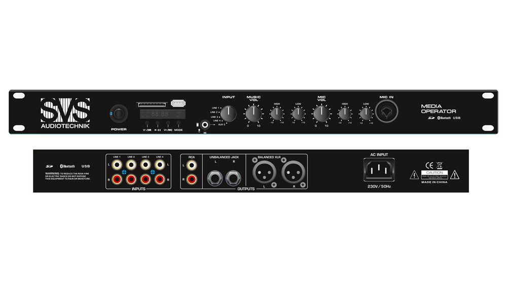 ������� ���������� SVS Audiotechnik MEDIA OPERATOR