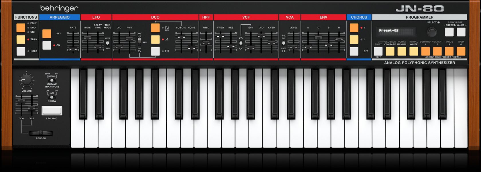 ���������� �������������� ���������� BEHRINGER JN-80