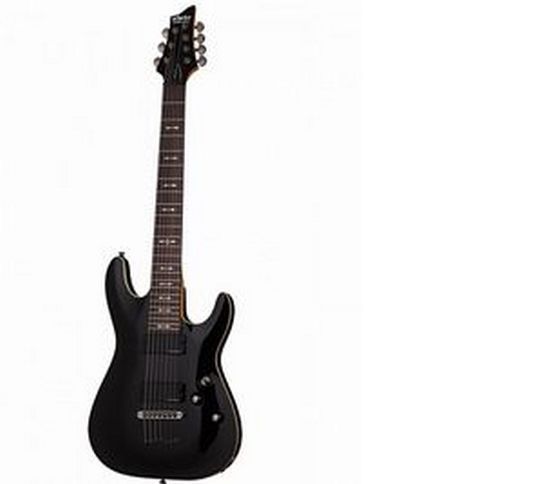 SCHECTER OMEN 7 ACTIVE BLK