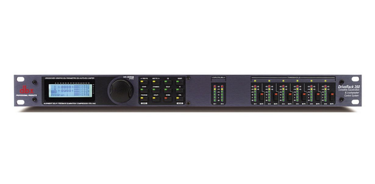 - DBX DriveRack 260