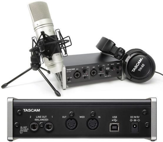   Tascam TrackPack 2x2