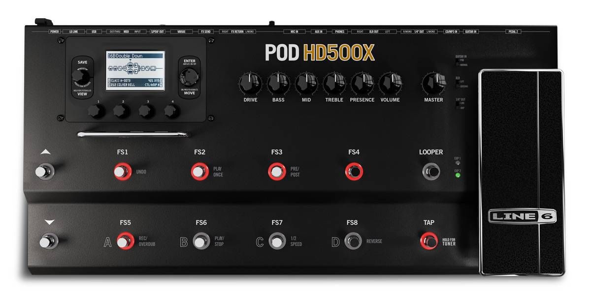    LINE 6 POD HD500X