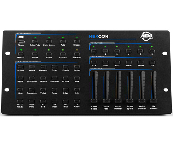   DMX American DJ HEXCON