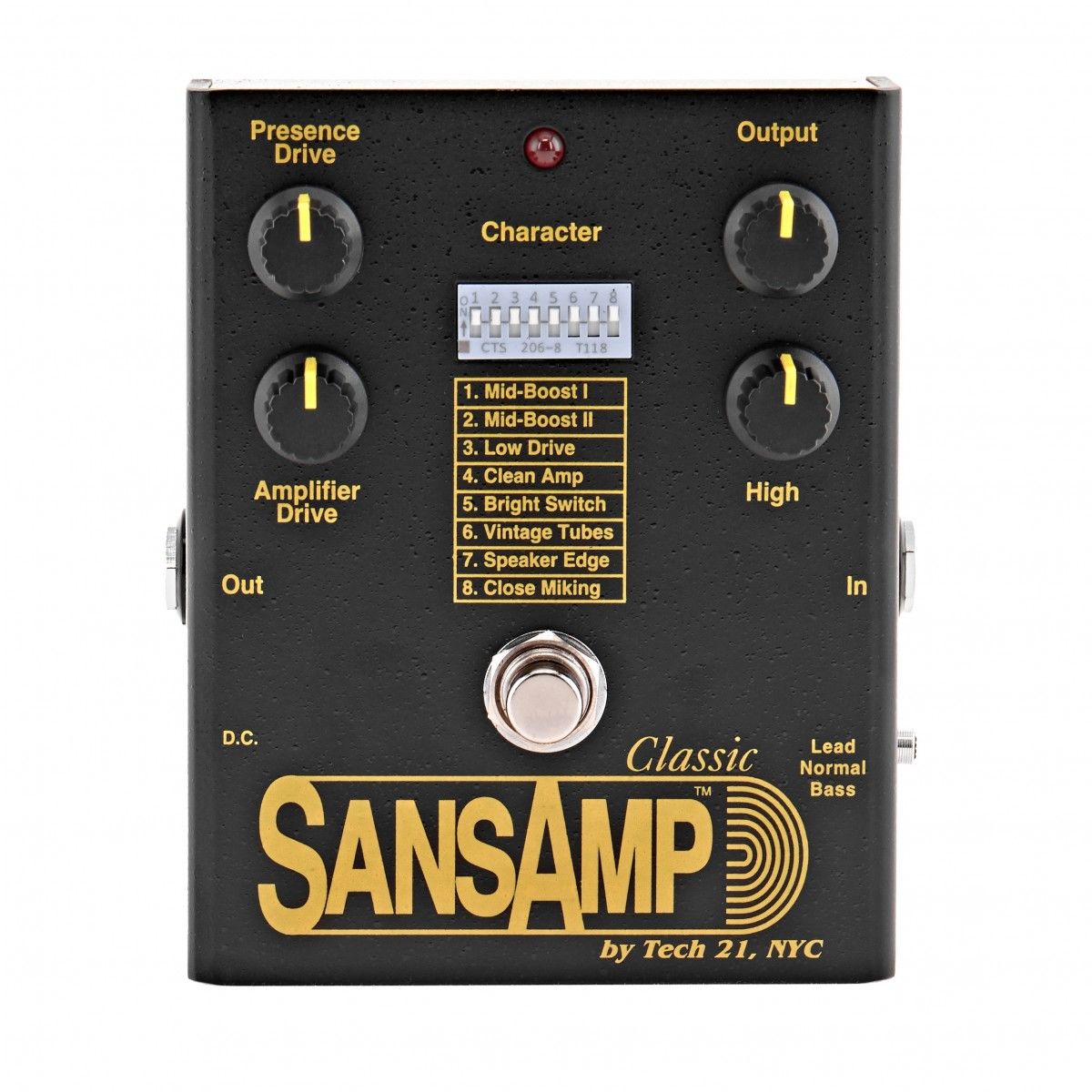 ������ �������� �������� ��������� ������ TECH 21 SansAmp Classic Original � ��������� 