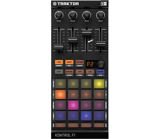 MIDI DJ  Native Instruments Traktor Kontrol F1