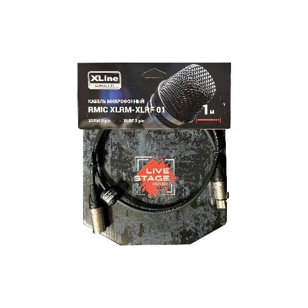 Кабель микрофонный Xline Cables RMIC XLRM-XLRF 01