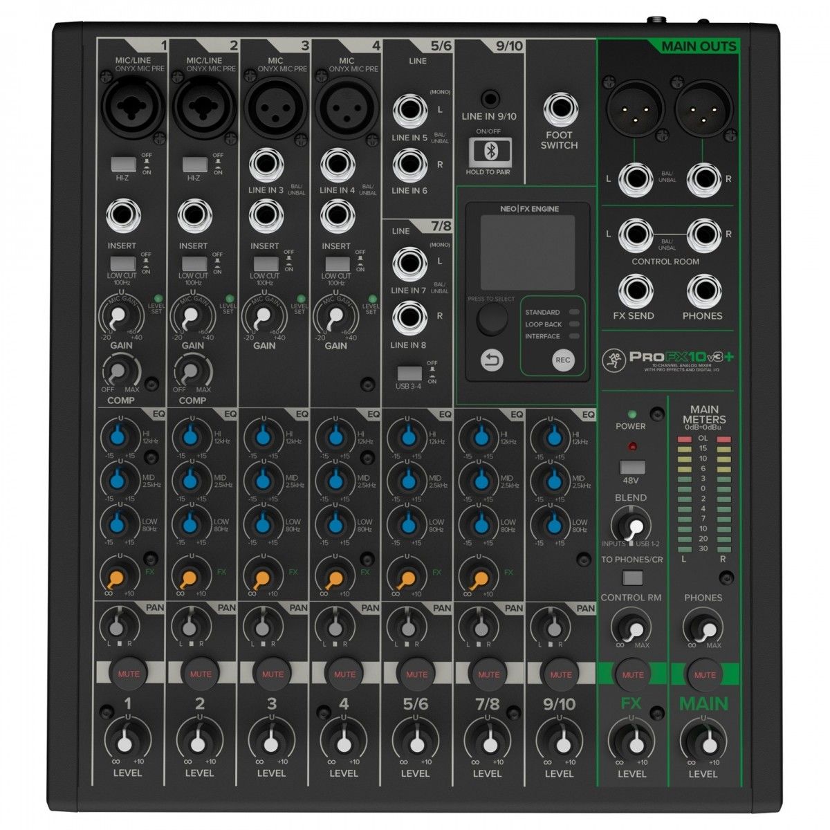   MACKIE ProFX10v3+
