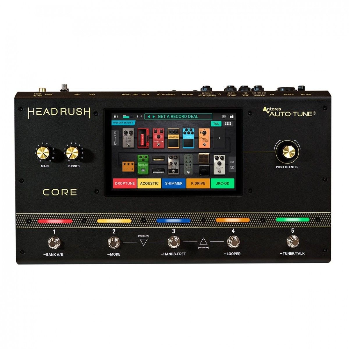 ��������� �������� � ��������� �������� Headrush Core