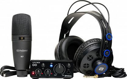 ������� �������� ��� �������� ����������� PreSonus AudioBox GO Creator Bundle
