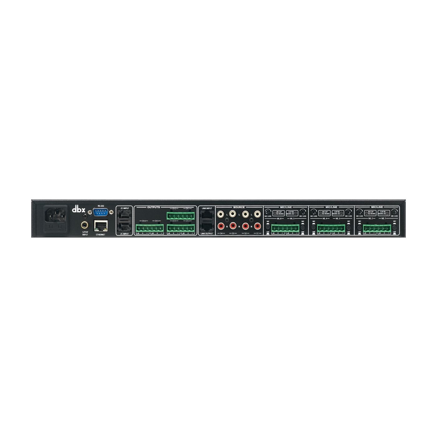 ����������/�������������� DBX ZonePRO 1260m