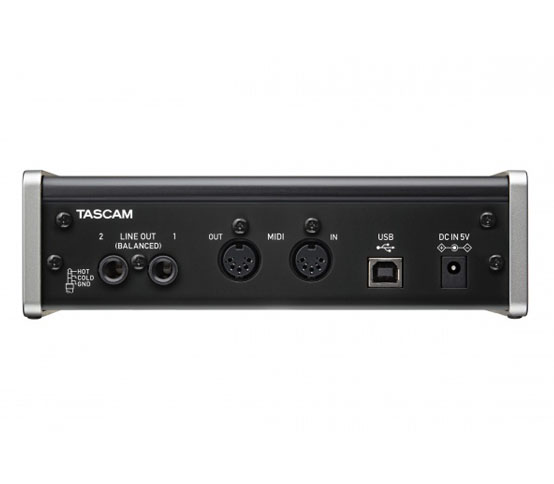 Внешняя звуковая карта tascam us 2x2