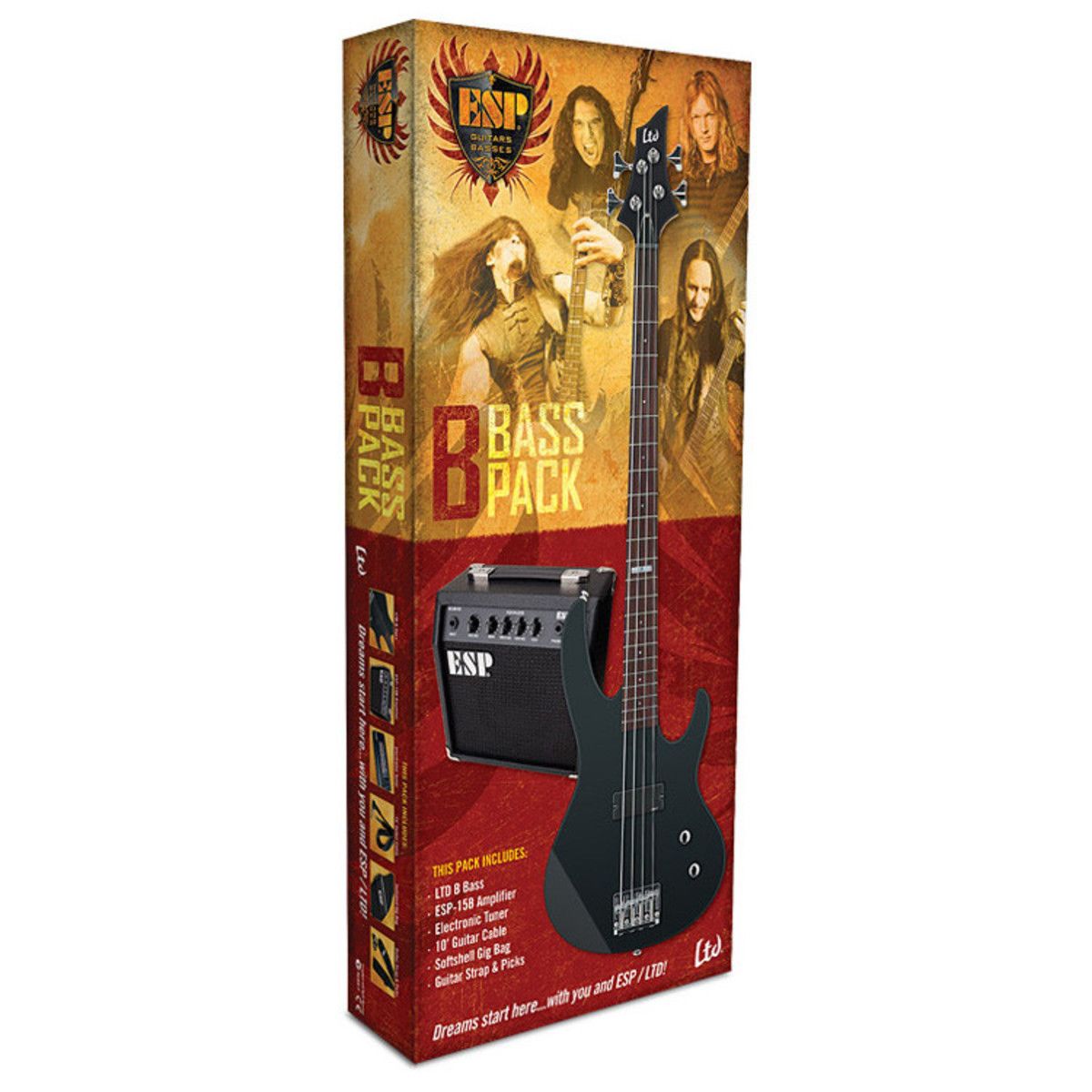 ���-������ � ��������������� ESP LTD B-PACK BLKS