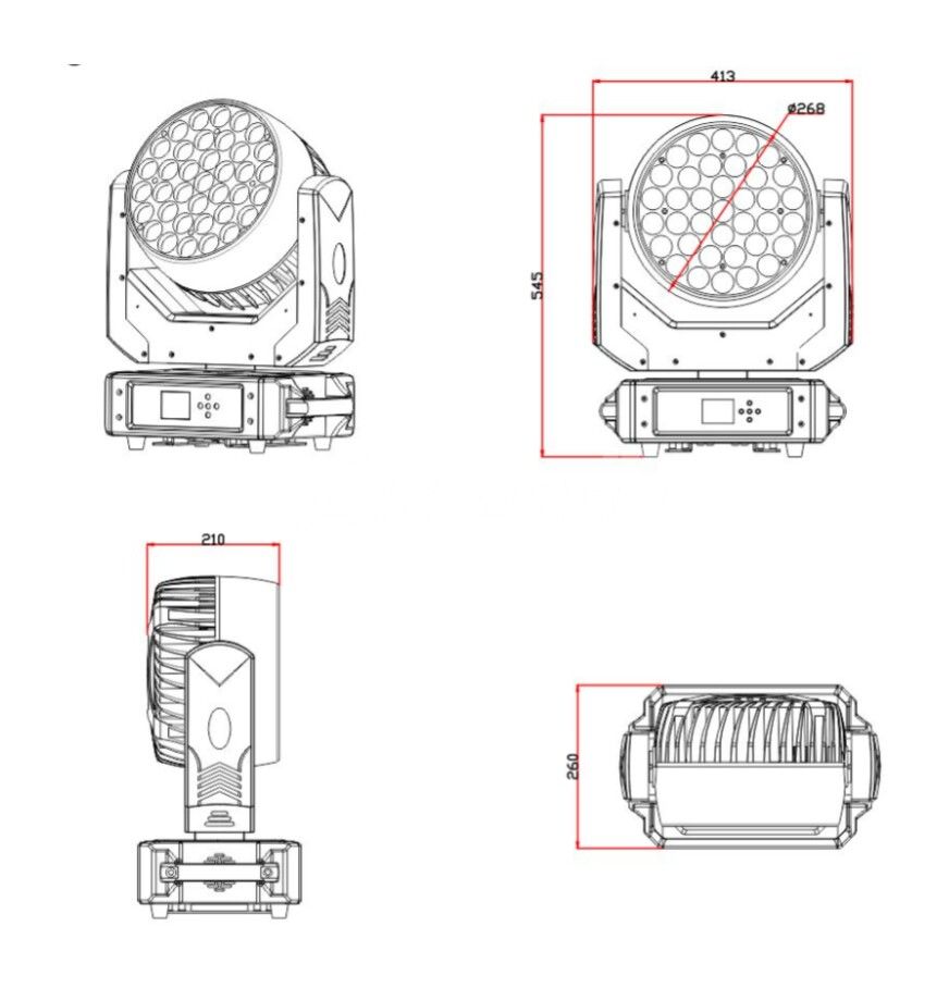    Anzhee PRO H37x15Z-WASH 