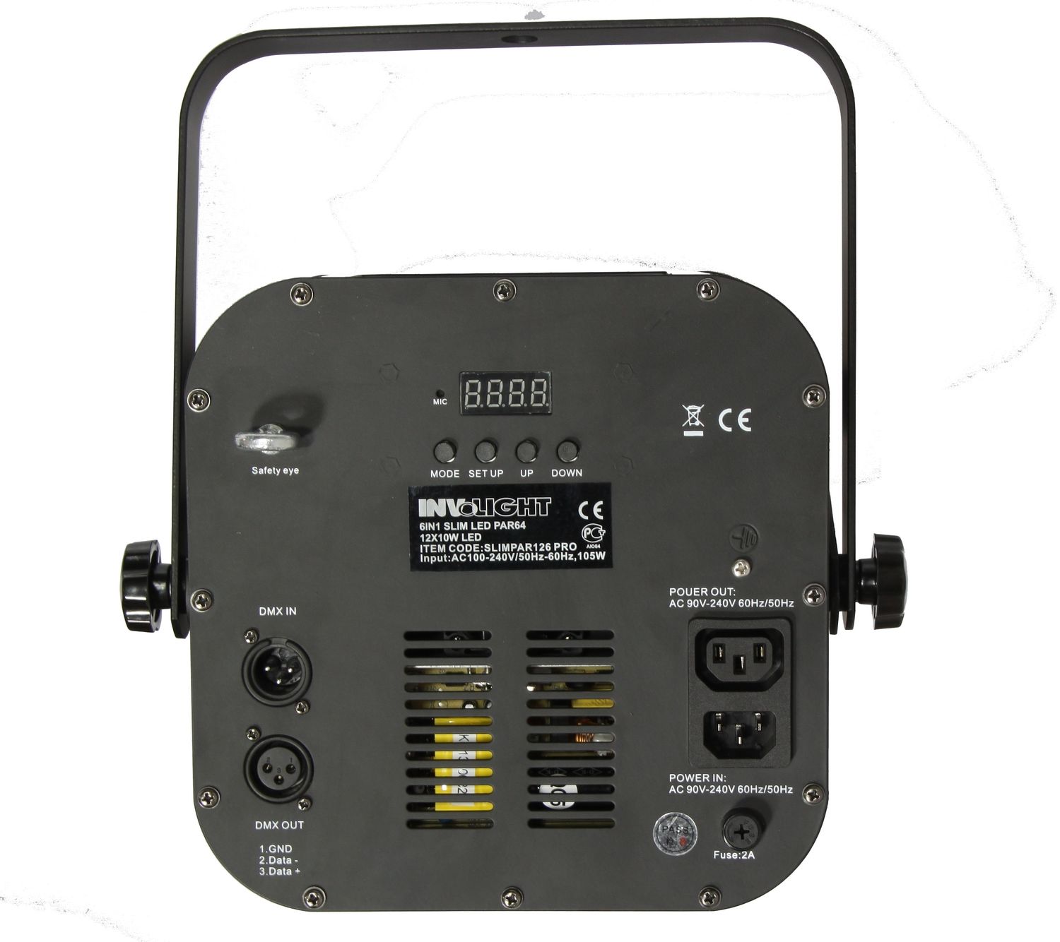 Светодиодный прожектор INVOLIGHT SLIMPAR126PRO