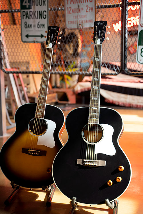 Электроакустическая гитара Cort CJ RETRO VSM