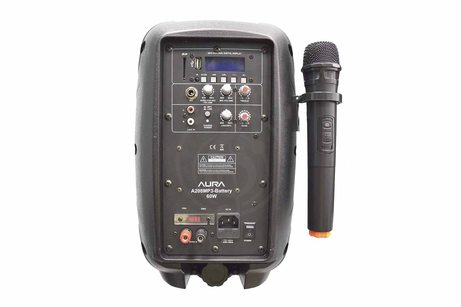    AURA A208MP3-Battery