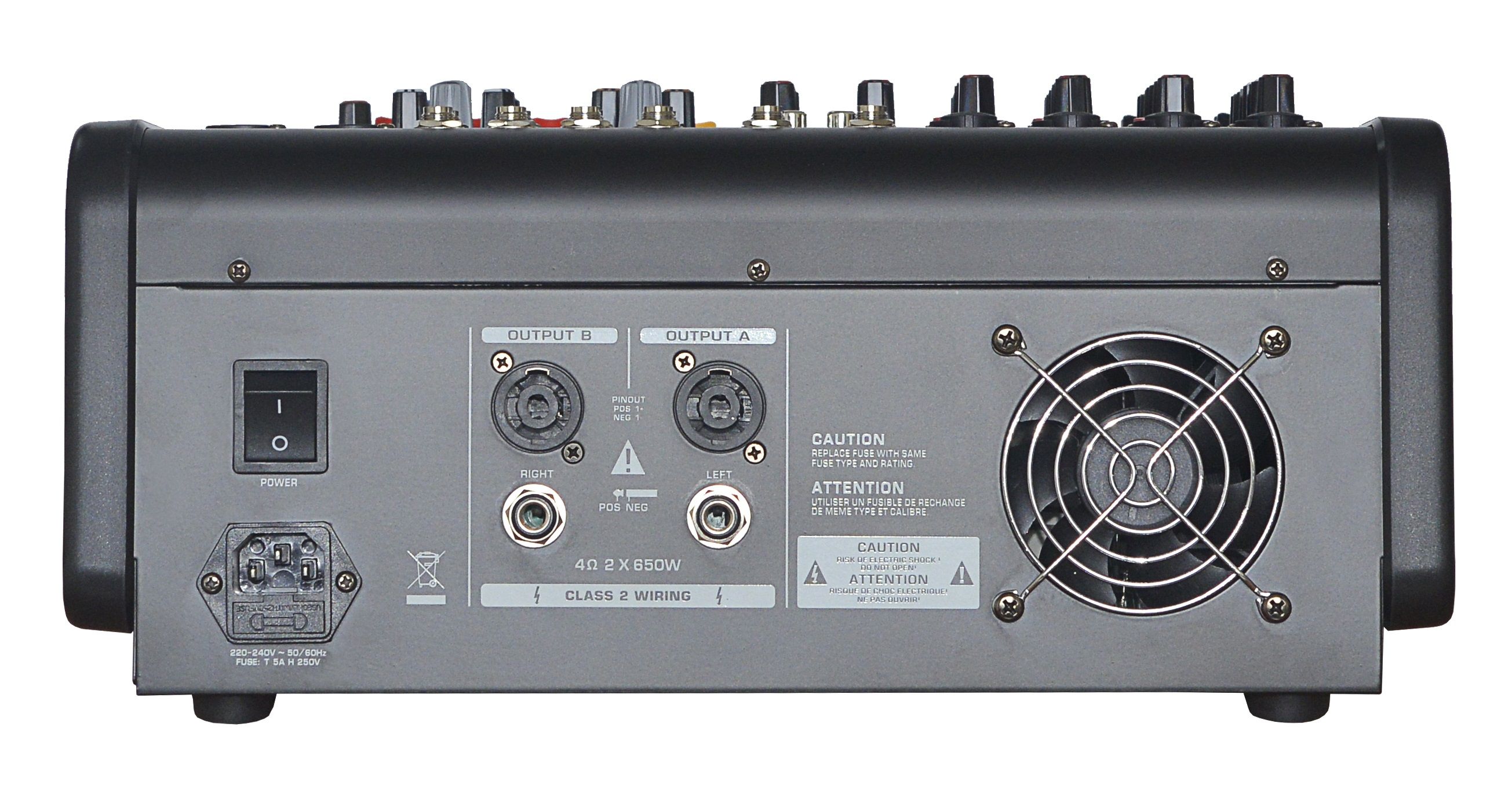 Активный аналоговый микшерный пульт SVS Audiotechnik mixers PM-8A