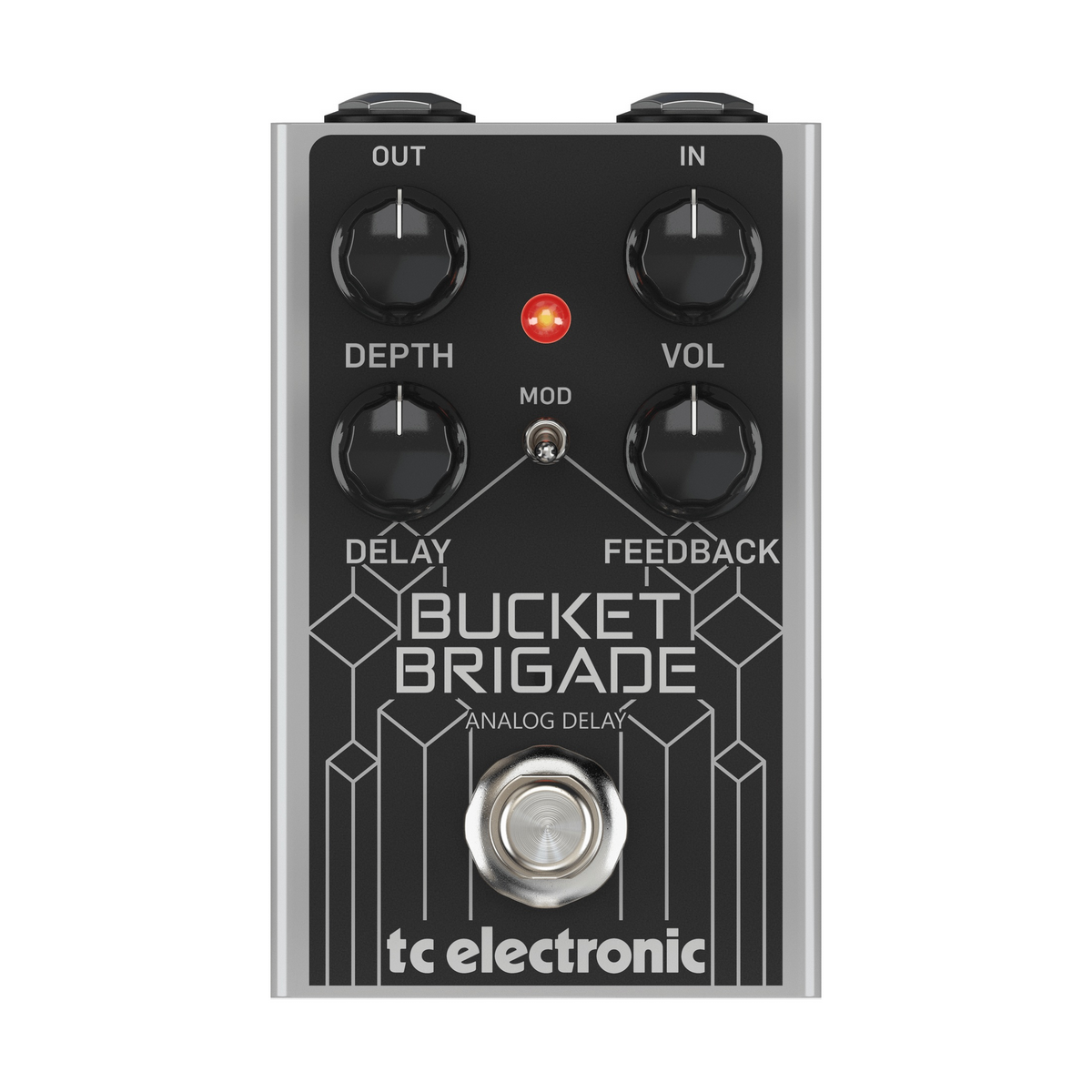 Гитарная педаль, эффект дилей TC ELECTRONIC BUCKET BRIGADE ANALOG DELAY