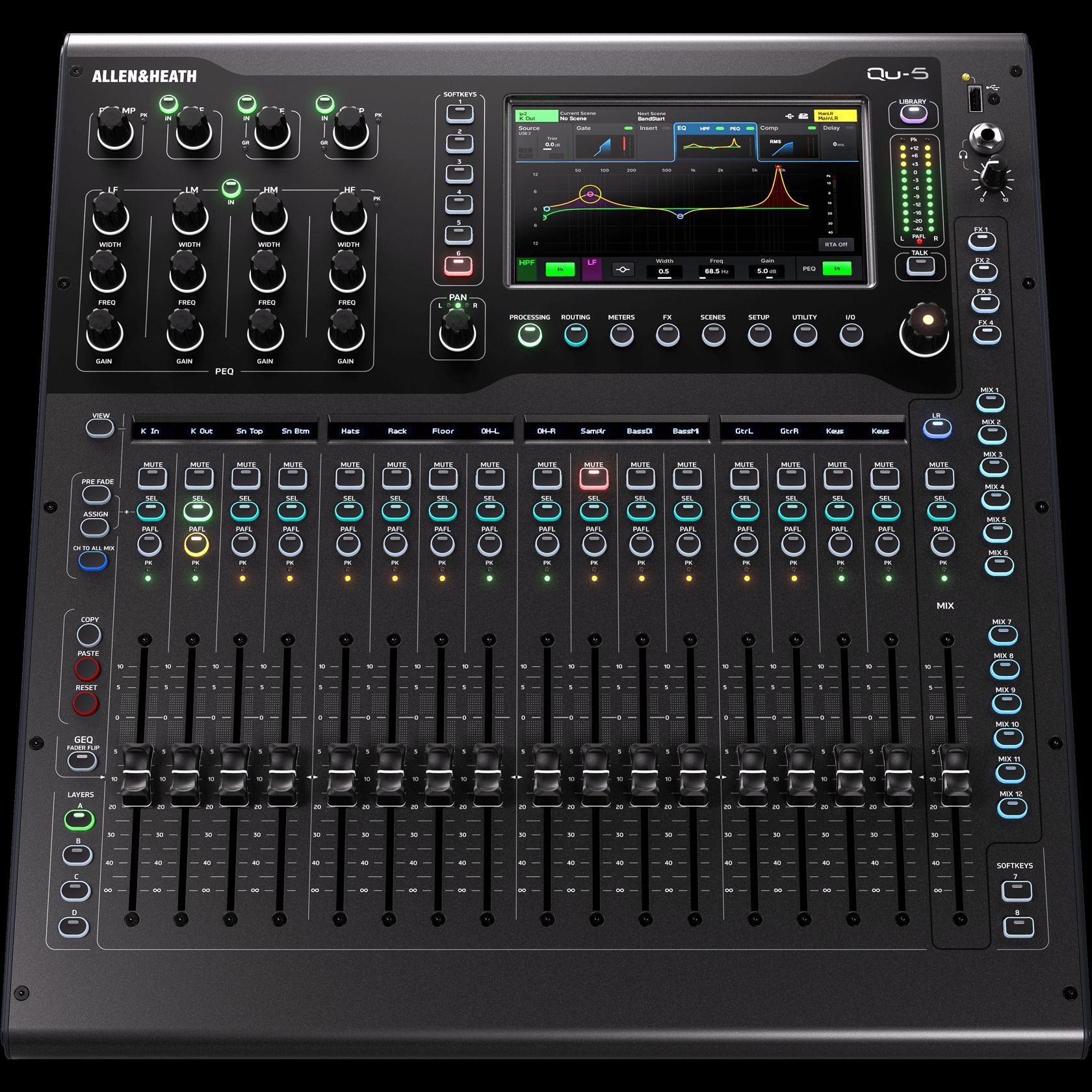   Allen & Heath QU-5