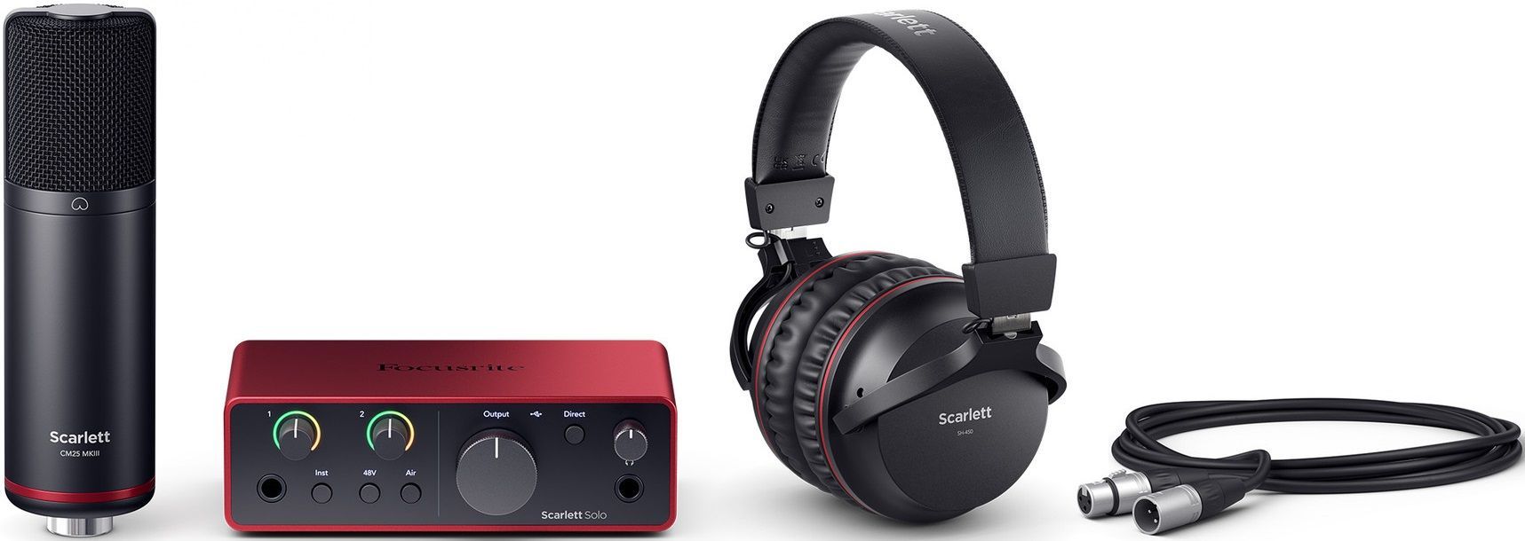   FOCUSRITE Scarlett Solo Studio 4th Gen