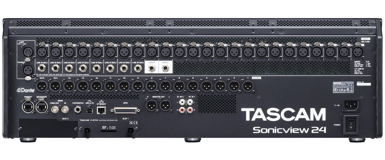    TASCAM Sonicview 24
