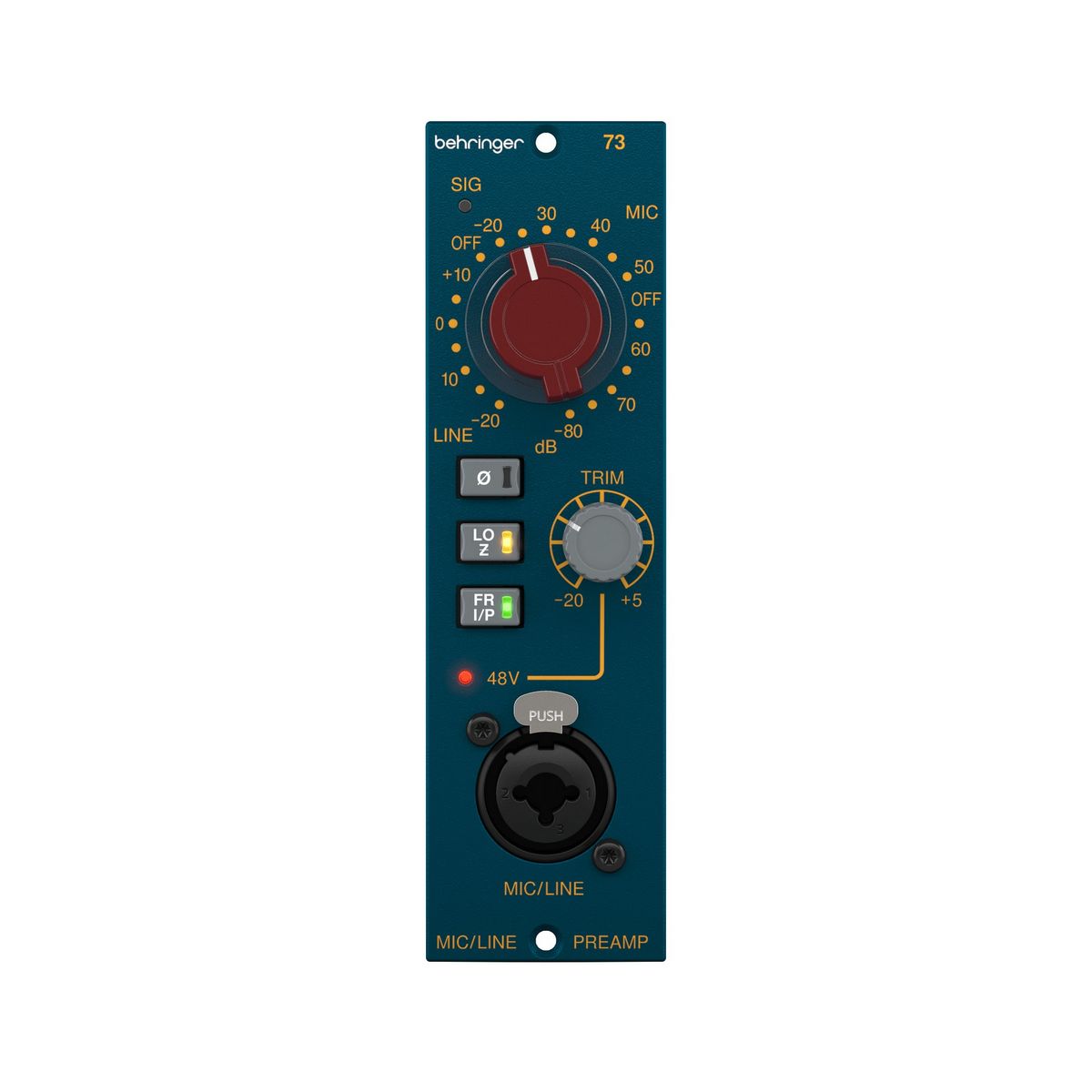 ����������� ������������� � ���������������� MIDAS BEHRINGER 73