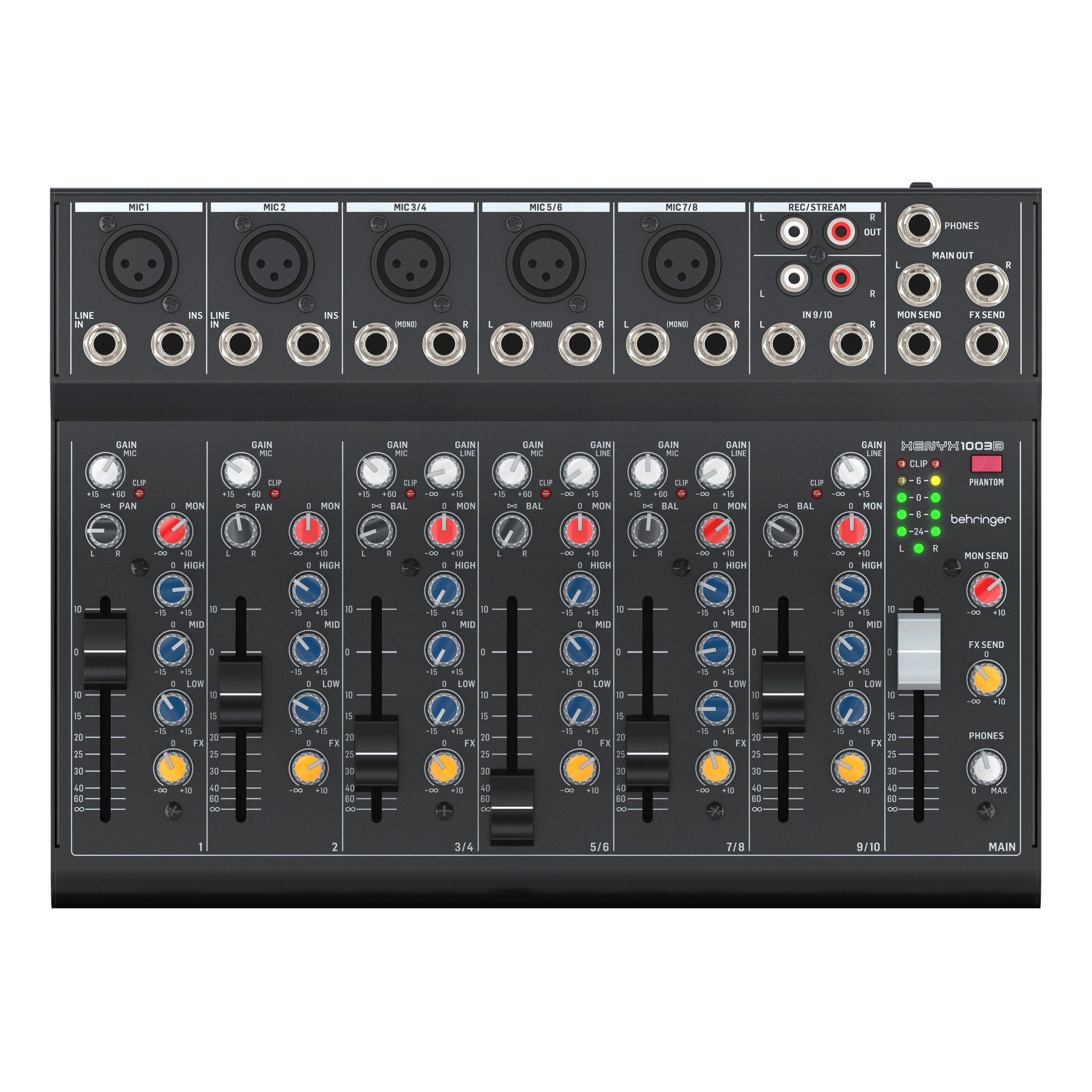 ���������� ���������� ������ BEHRINGER XENYX 1003B