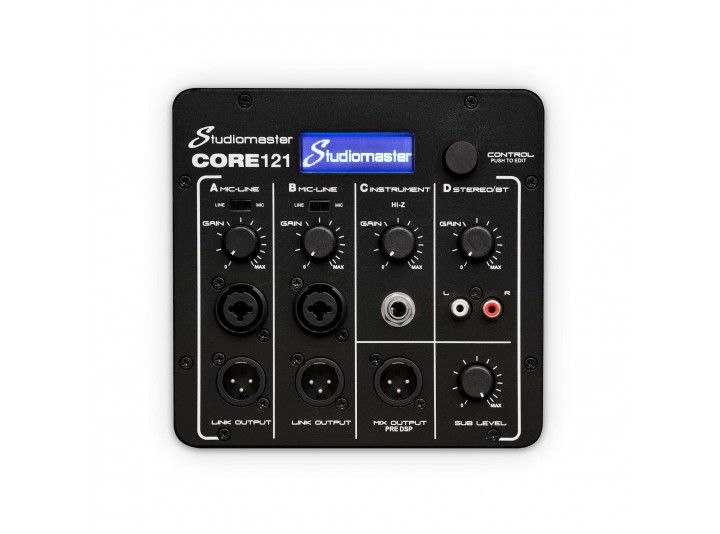 �������� ��������� ������������ �������� � �������� Studiomaster CORE 121