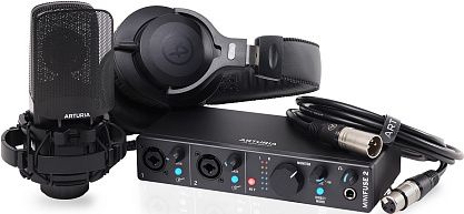 ��������� �������� Arturia MiniFuse Recording Pack Black