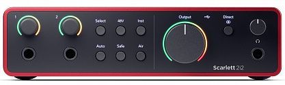 ��������� �������� FOCUSRITE Scarlett 2i2 Studio 4th Gen