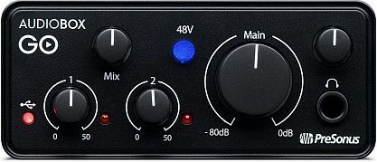 ������� �������� ��� �������� ����������� PreSonus AudioBox GO Creator Bundle