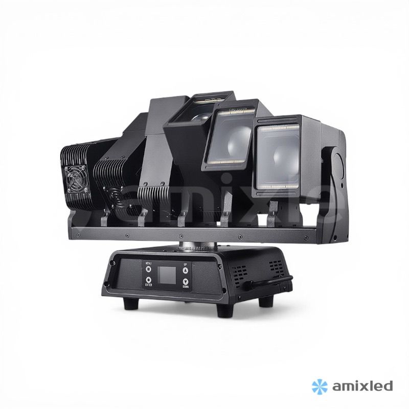Многолучевой светодиодный прибор эффектов AMIXLED KOMETT