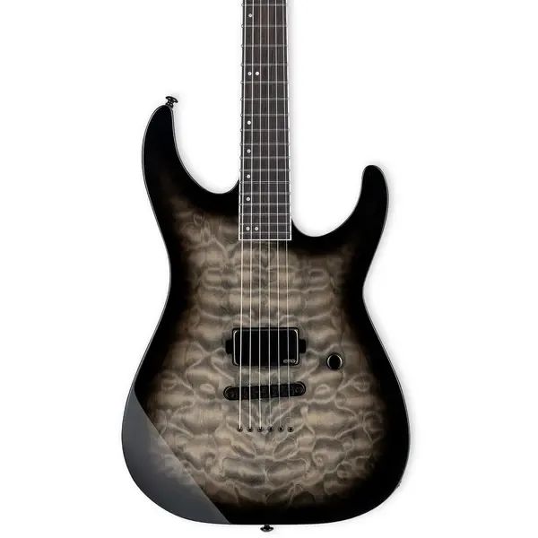 Электрогитара ESP LTD M-1001NT QM, цвет CHARCOAL BURST