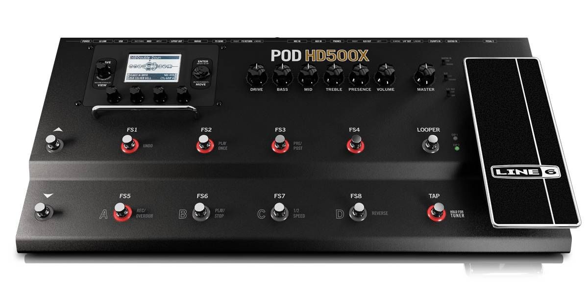    LINE 6 POD HD500X