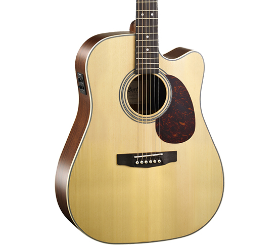 Электроакустическая гитара Cort MR600F NAT