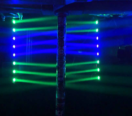   American DJ Sweeper Beam Quad LED