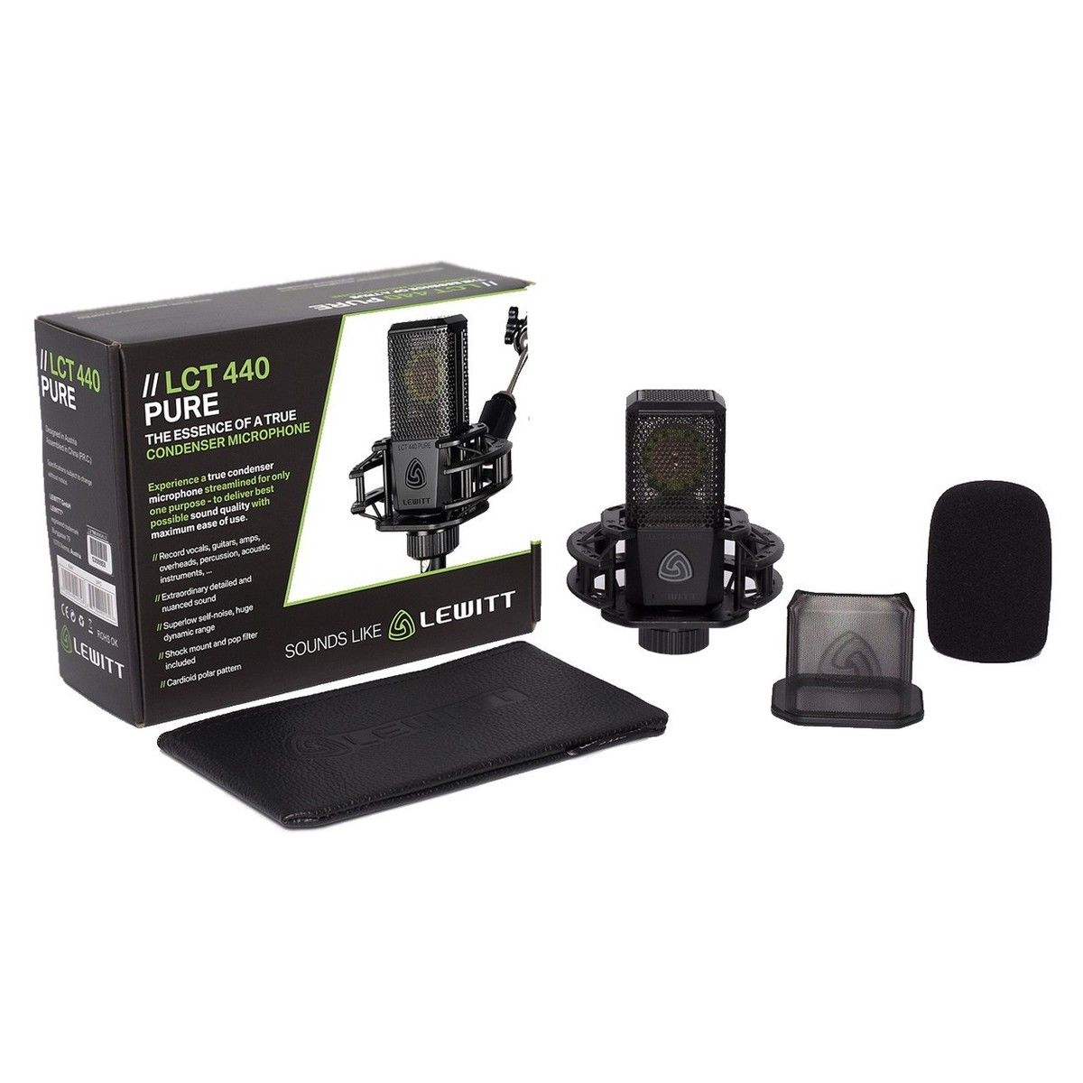 ��������� ����������� �������� � ������� ���������� LEWITT LCT440 PURE