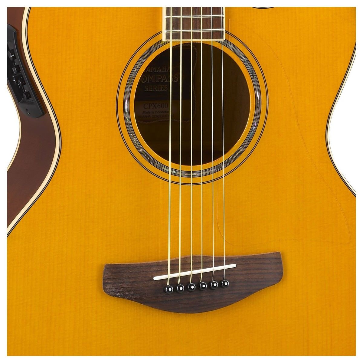 Электроакустическая гитара Yamaha CPX600 VINTAGE TINTED