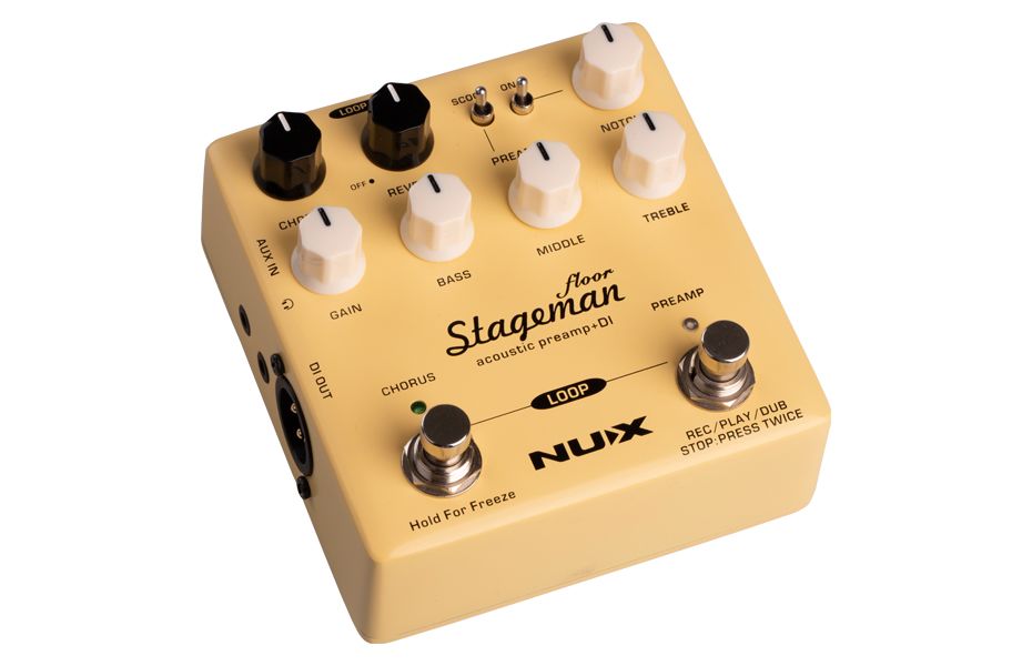 Предусилитель для акустической гитары NUX NAP-5 Stageman Floor
