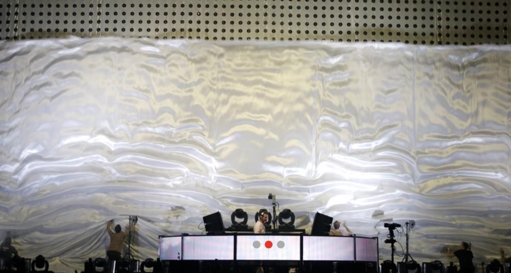 Элемент системы сброса занавеса Global Effects Kabuki Drop DMX