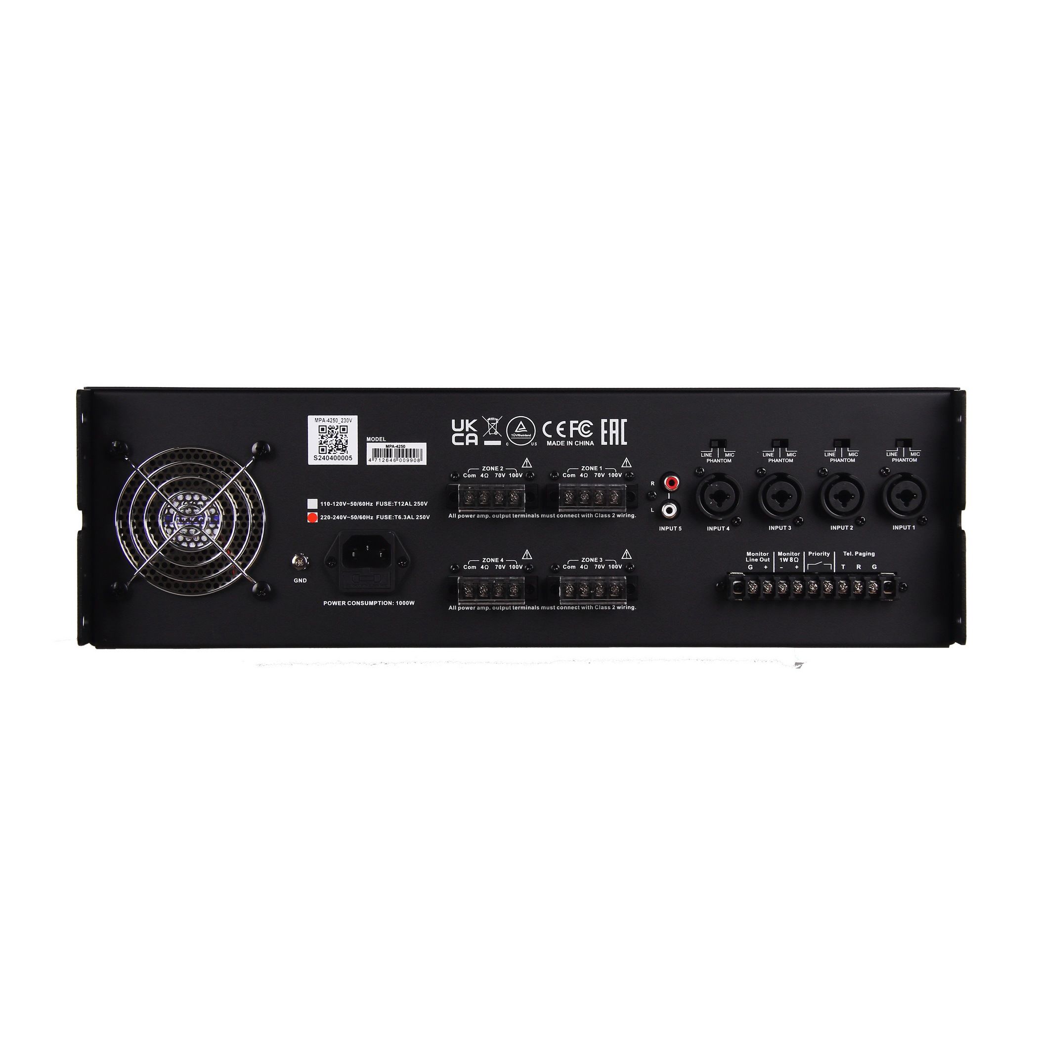 ��������� ��������������� SHOW MPA-4250